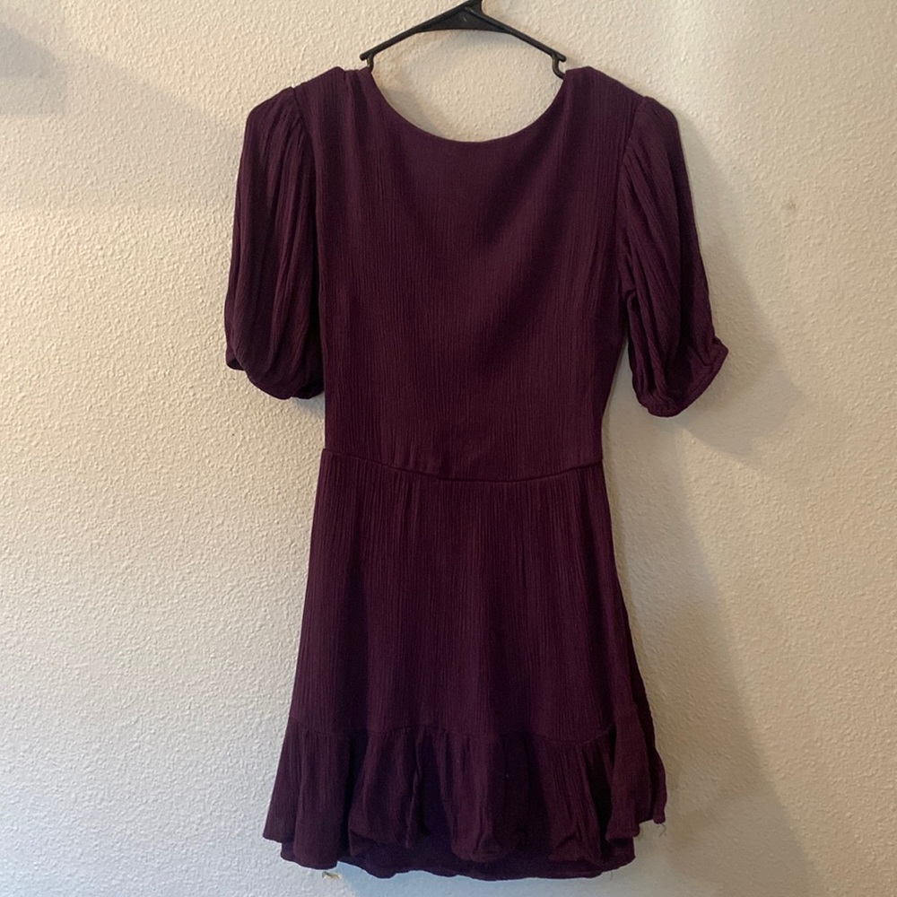 B. Darlin open back mini dress size not listed fits like a small